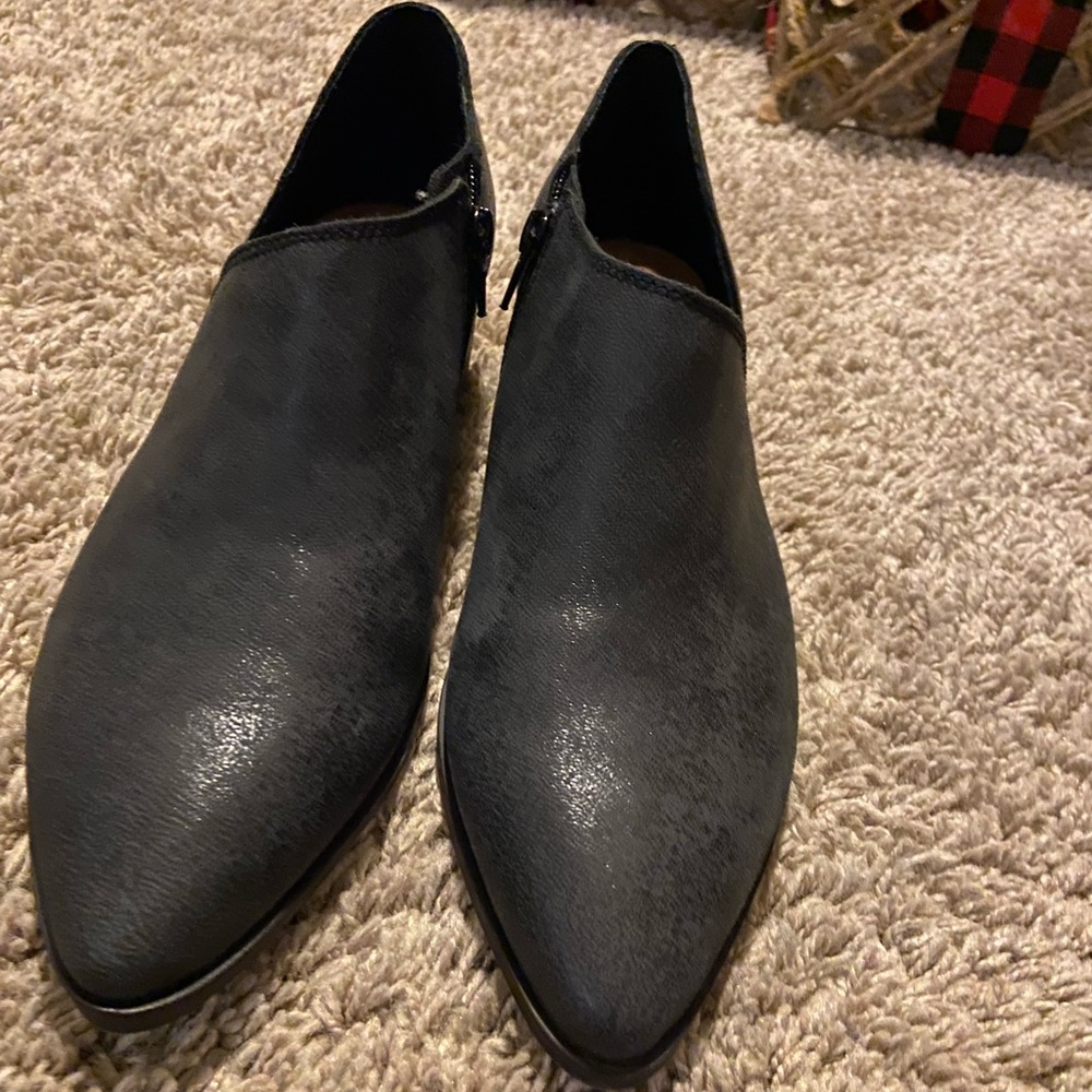 Lucky Brand Kenri Bootie Size 8.5M Leather Black